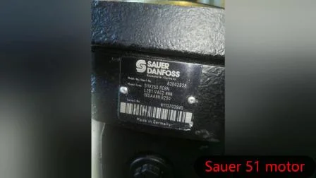 Moteur à piston hydraulique série Sauer 51d080 en stock à vendre