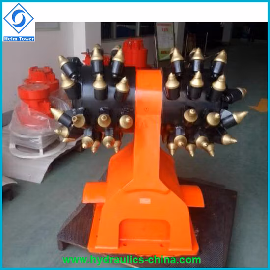 L'excavatrice partie le coupeur horizontal rotatoire hydraulique de tambour Hdc18 Hdce18